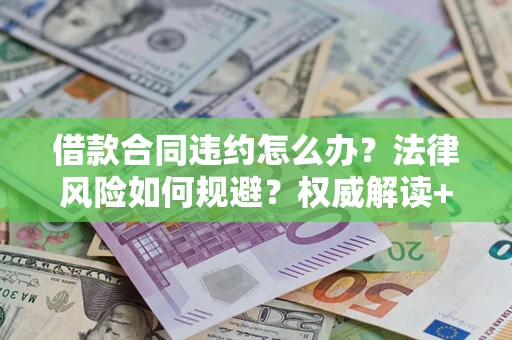 济南借款合同违约怎么办？法律风险如何规避？权威解读+实用指南